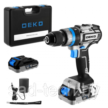 Дрель-шуруповерт аккумуляторная DEKO ZKCID20V 084-1037, фото 2