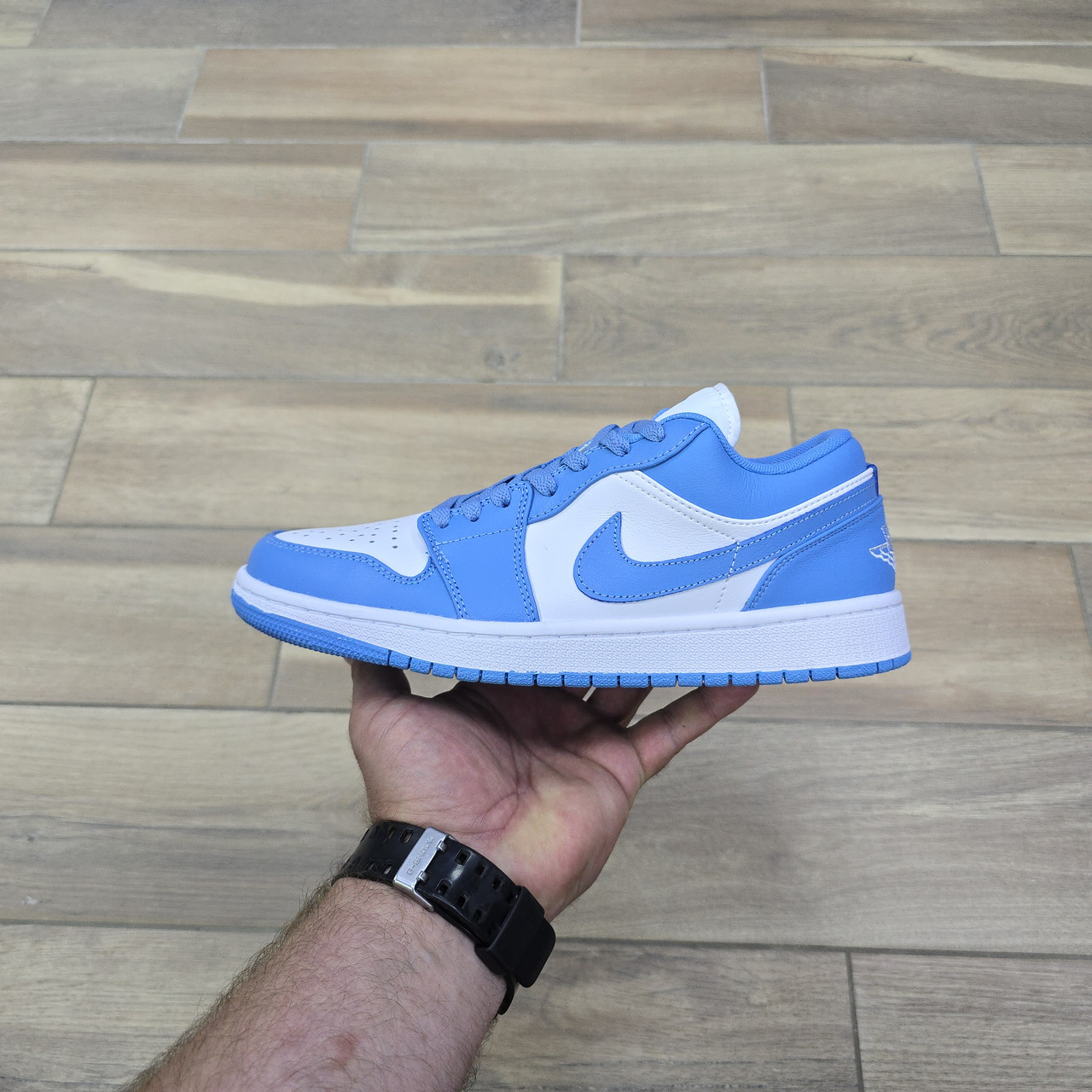 Кроссовки Eric Koston X Air Jordan 1 Low SB Powder Blue