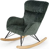 Кресло-качалка Halmar Castro (темно-зеленый)
