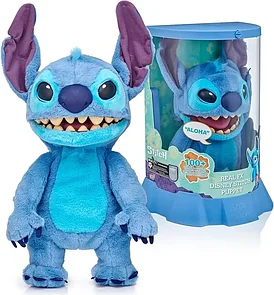 Интерактивная игрушка Wow Stuff! Real FX Disney Stitch Стич 27404