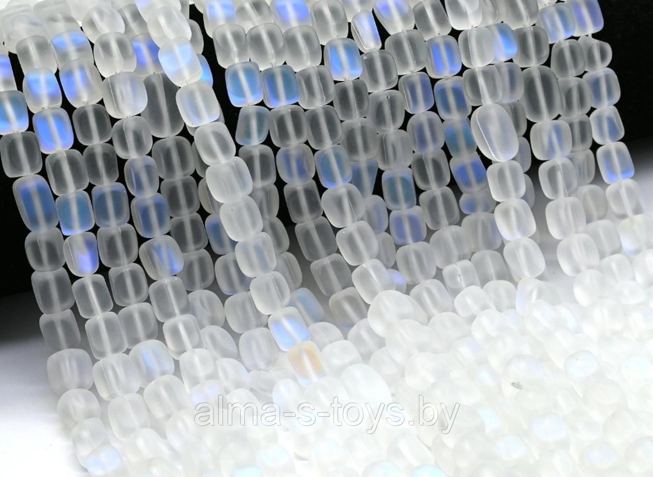 Бусины из опала (белые)