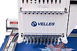 VELLES VE 1001 Профессиональная вышивальная машина поле вышивки 360 х 240 мм с пяльцами и бордюрной рамой, фото 9