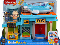 Игровой набор Fisher-Price Little People Аэропорт с аэропортом и самолетом HTJ26