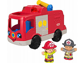 Игровой набор Fisher-Price Little People Пожарная машина с фигурками GXR77
