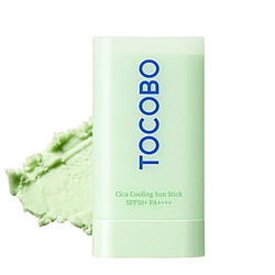 Успокаивающий солнцезащитный стик Tocobo Cica Cooling Sun Stick SPF50+ PA++++