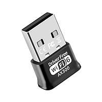 Адаптер WIFI 6 - беспроводной Wi-Fi-приемник USB2.0, до 300 Мбит/с, 2.4GHz (Free Driver) 559231