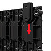 Набор панелей настенных Qbrick System Custom Pegboard (2шт), черный, фото 4