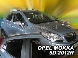 Ветровики вставные для Opel Mokka (2012-) / Опель Мокка [25387] (HEKO)