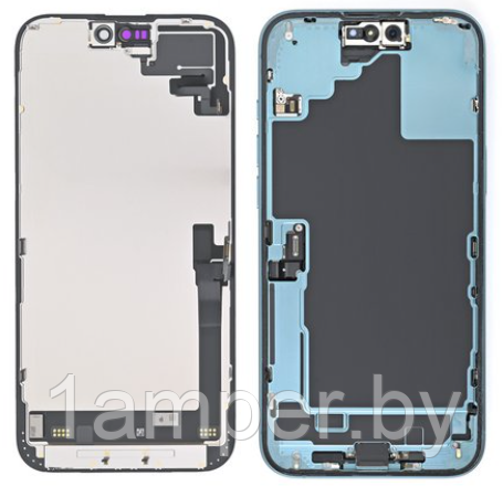 Дисплей для iphone 16 Plus В сборе с тачскрином. Черный