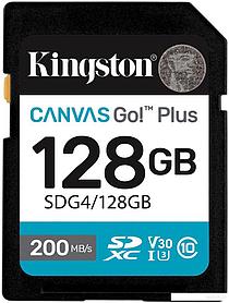 Карта памяти Kingston Canvas Go! Plus SDXC 128GB SDG4/128GB