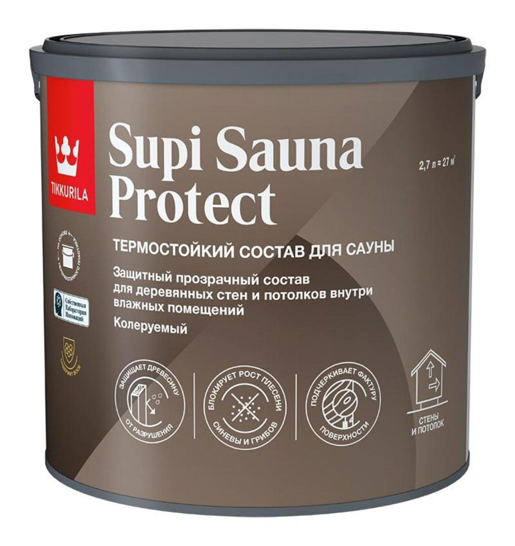 SUPI SAUNA PROTECT (СУПИ САУНА ПРОТЭКТ), 9л