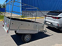 Прицеп Цинк-Мастер РК 2,2х1,4м, борт 40см + тент, фото 3