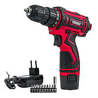 Дрель-шуруповерт аккумуляторный BRADO DF410B в коробке (12В, 1 акк, 1,5 А/ч Li-ion, 2 ск, 35 Нм)