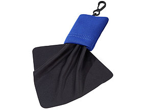 Очищающая салфетка Neat из микрофибры в чехле, синий, фото 2