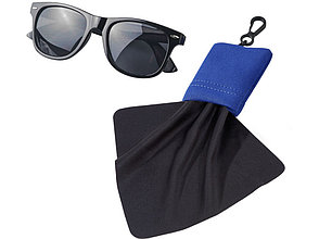 Очищающая салфетка Neat из микрофибры в чехле, синий, фото 2