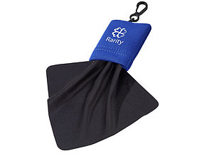 Очищающая салфетка Neat из микрофибры в чехле, синий, фото 3