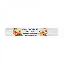 Пакет фасовочный ПНД, 30х40см, 8 мкм 100шт