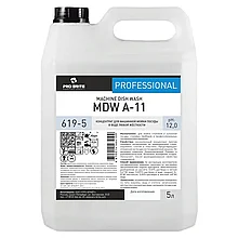 Средство концентрат для мытья посуды в посудомоечных машинах PRO-BRITE MDW A-11, щелочное, 5 л