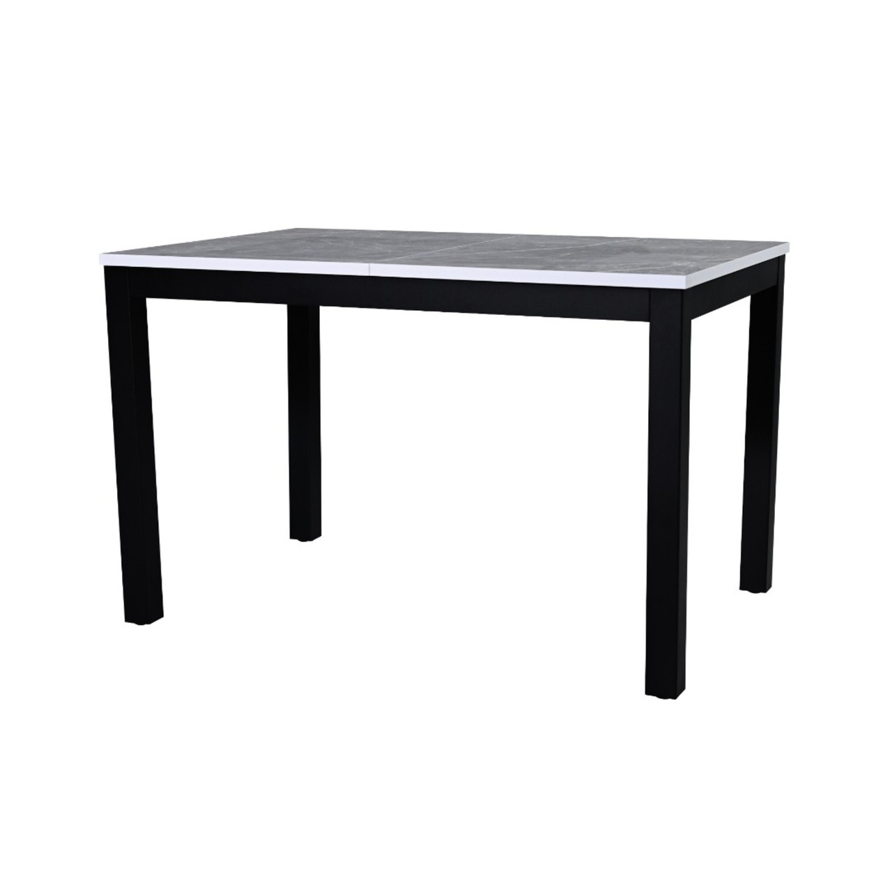 Стол Саен 30 Пластик Фаерстоун 3100/черный муар (120х80)