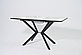 Стол Саен 28 Пластик Мрамор белый 3027/черный муар (110х75), фото 10