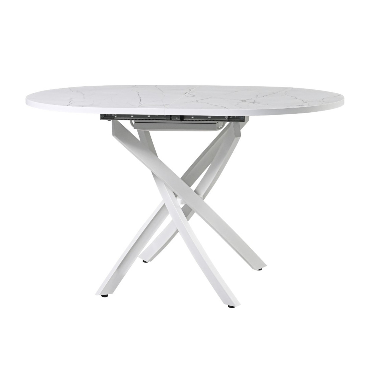 Стол Саен 31 Пластик Жемчужный перито 2084/белый муар