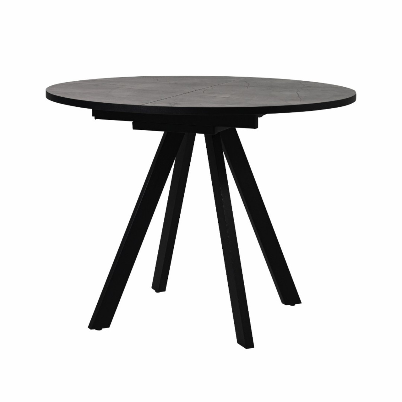 Стол Саен 27 Пластик Бронзовый каспий 3086/черный муар (D900)