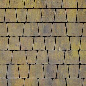 Тротуарная плитка Аттика, 60 мм, colormix Бромо, гладкая