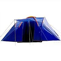 Палатка туристическая 3-х комнатная 6-и местная (230+155+155х230+155х190/170 см), арт. LanYu 1699-3