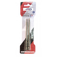 Биты крестообразные PH00+PH0х100мм 1/4" S2 (2шт) H-D