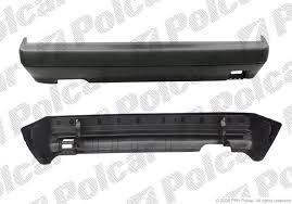 БАМПЕР ЗАДНИЙ Volkswagen Golf II (Jetta) 1989-1992, широкий, с усилителем и креплениями, PVW04014BA(I)