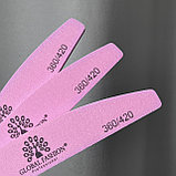 Пилка баф 360/420 (розовый), 1 шт., фото 2