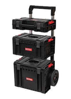 Набор ящиков Qbrick System PRO Set 1 Plus, черный