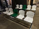 Сиденье пластиковое Форвард для стадионов с элементами крепления, фото 7