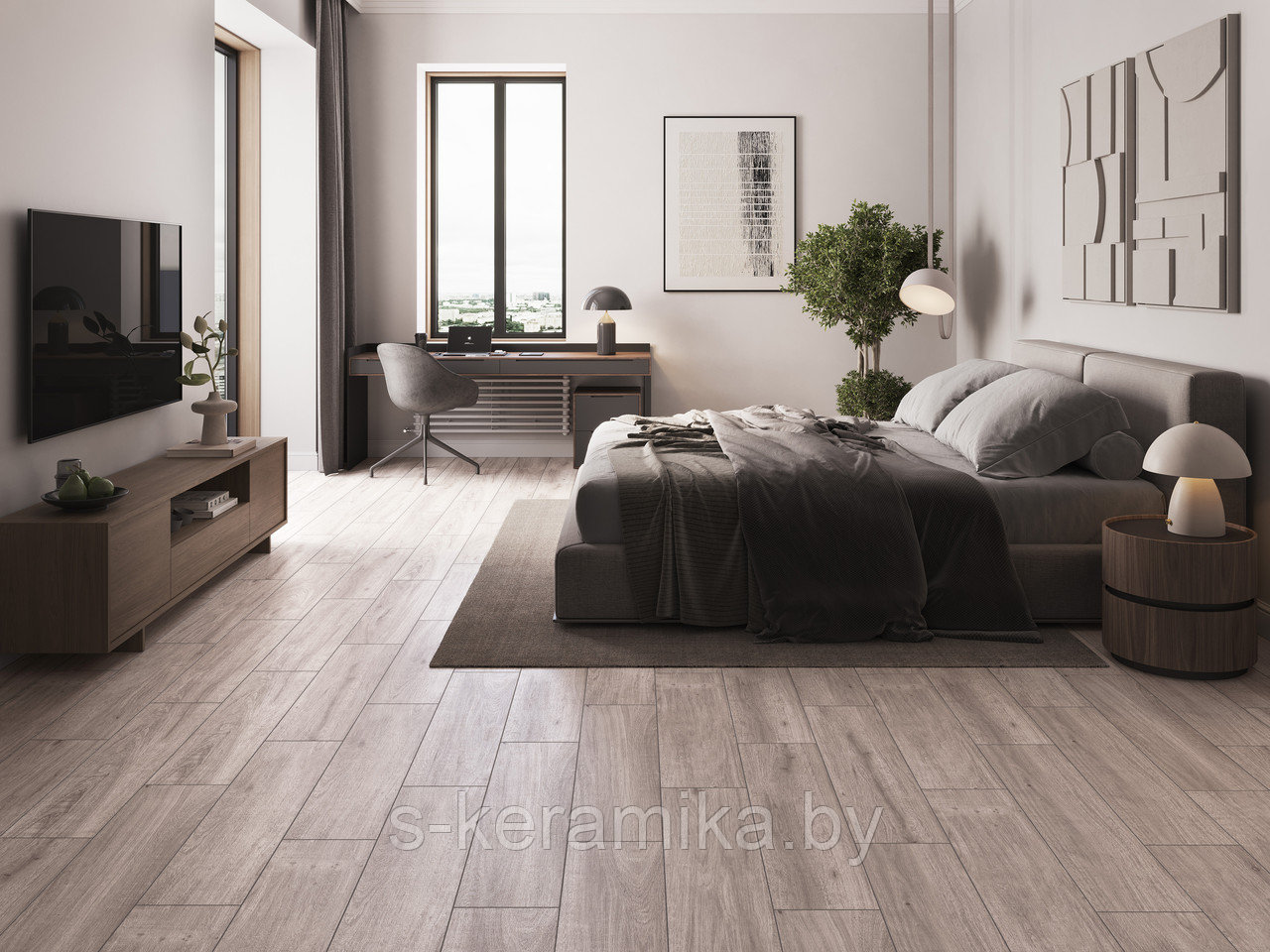 Керамогранит Cersanit  KAURI WOOD -Плитка Церсанит Крамогранит КАРИ ВУД  21,8x89,8х0.8см.