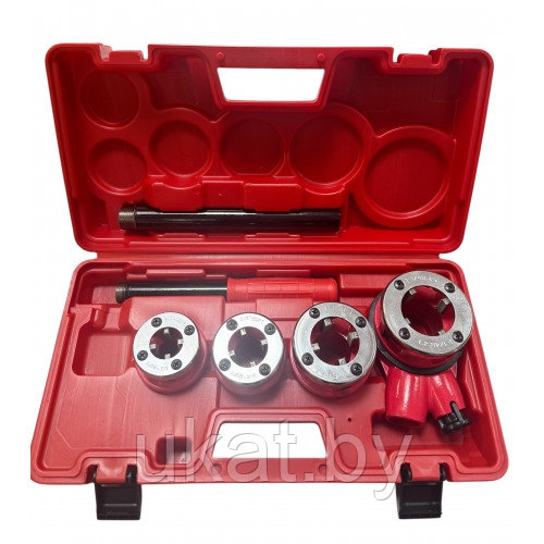 Клуппы трубные 1/2" - 1 1/4" с трещоткой (набор 5пр.) H-D