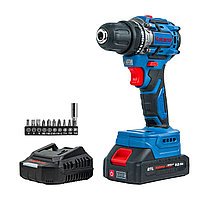 Дрель-шуруповерт аккумуляторный Katana CD3001 (21В,Бесщет.,1акк,2А/ч,Li-ion,10 бит,кор.)