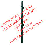 Столб для забора 2.0м арт.406022, фото 2