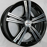 Литой диск X'trike X-112 BK/FP 6.5x16 5x100 ET45 DIA67,1