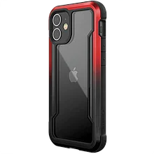 Чехол Raptic Shield для iPhone 12 mini Чёрный/Красный градиент