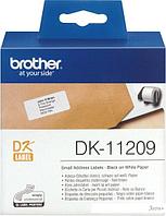 Самоклеящаяся термобумага Brother DK11209 (29x62 мм, 800 шт)