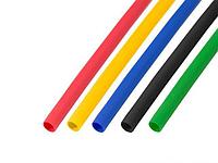 Набор термоусаживаемых трубок 5,0 / 2,5 мм, пять цветов (50 шт. по 1 м) Юпитер