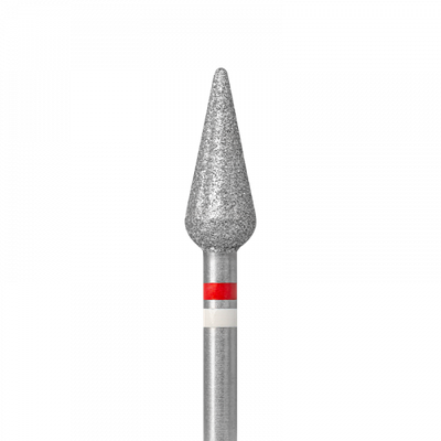 Тайфун, Алмазная фреза с Жемчугом (капля закругл.), D5, L120, мягкая, 856.104.266.120.050