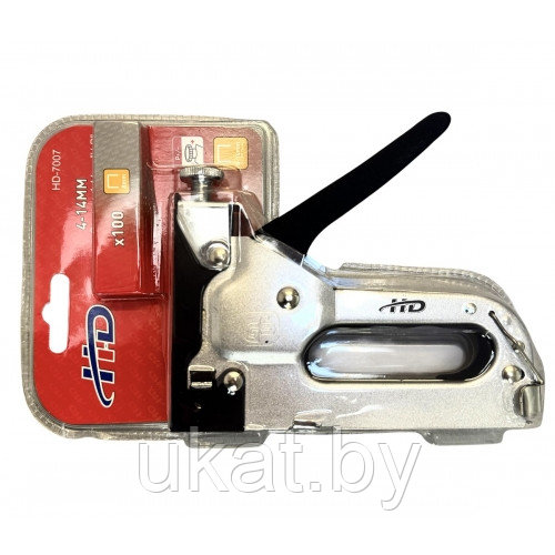 Степлер 4-14 мм (скобы 0.7х10.6/11.3 мм) H-D