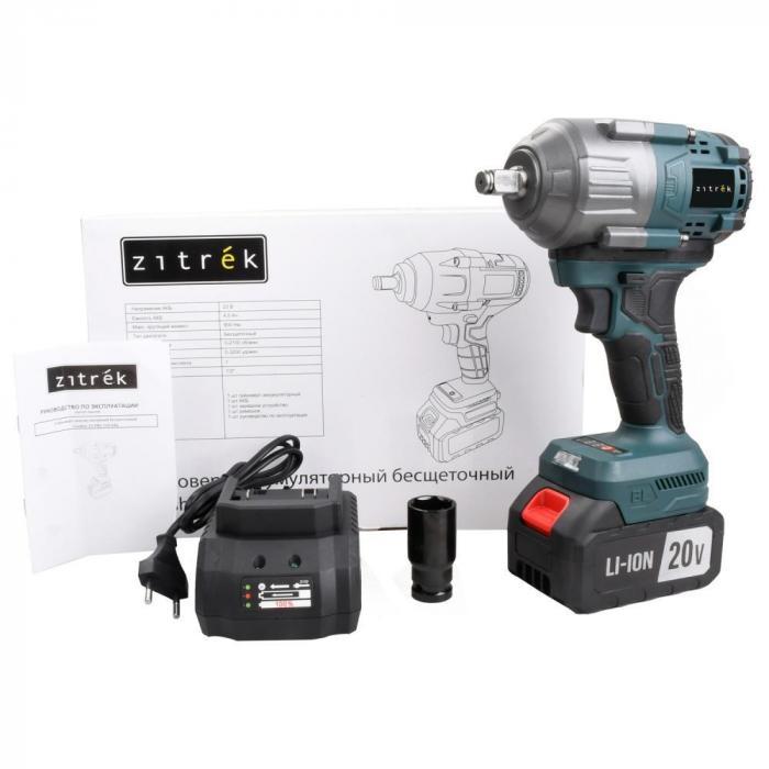 Гайковерт аккумуляторный Zitrek Crusher 20 PRO 085-1019