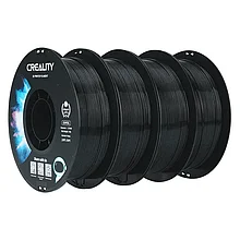 Набор CR-PETG-пластика Creality 1.75 мм 4кг, черная (4 шт по 1 кг) (3301030087)