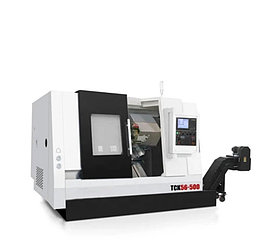 Горизонтальный токарный станок с ЧПУ TCK 56-500 FANUC  c ЛЮНЕТОМ + ManualGuide