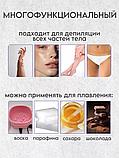Воскоплав для депиляции и шугаринга с силиконовой чашей, фото 3