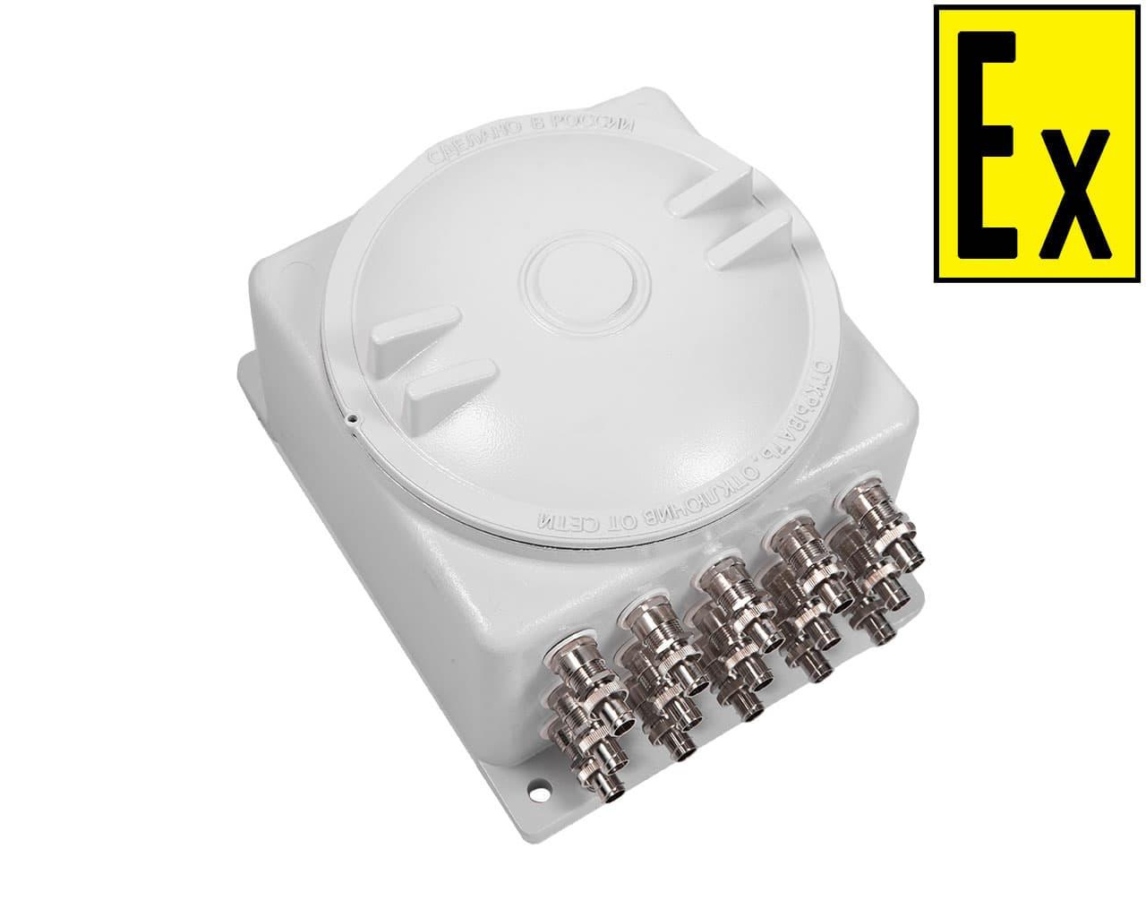 КОРОБКИ КОММУТАЦИОННЫЕ СЕРИИ КВМК 2.1 Exd