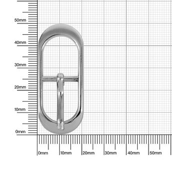 Пряжка 6719 16мм никель полир