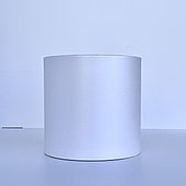 Коробка шляпная перламутровая, D18/H17,5 см, белый